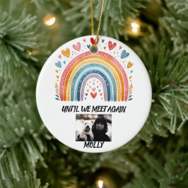 Vergessen Sie nicht Weihnachten Bauble Rainbow Bri Keramik Ornament