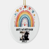 Vergessen Sie nicht Weihnachten Bauble Rainbow Bri Keramik Ornament (Rechts)