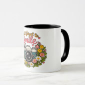 Vergessen Sie nicht zu lächeln Tasse (VorderseiteRechts)
