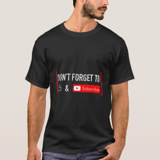Vergessen Sie nicht zu mögen und abonnieren Sie Vi T-Shirt