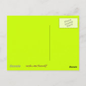 Vergessen Sie nicht zu träumen v2 Postkarte (Rückseite)