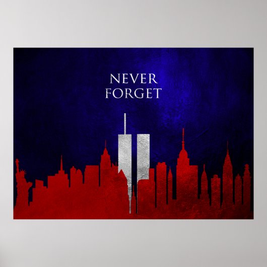 Vergessen Sie nie 911 (11. September 2001) Poster (Vorne)