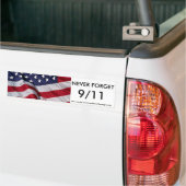 VERGESSEN Sie NIE 9/11 Autoaufkleber (Auf Lkw)
