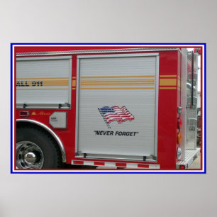 Vergessen Sie nie 9-11 Poster