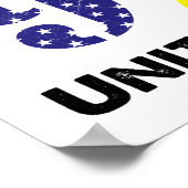 Vergessen Sie nie 9 11 Vereinte Wir stehen Poster (Ecke)