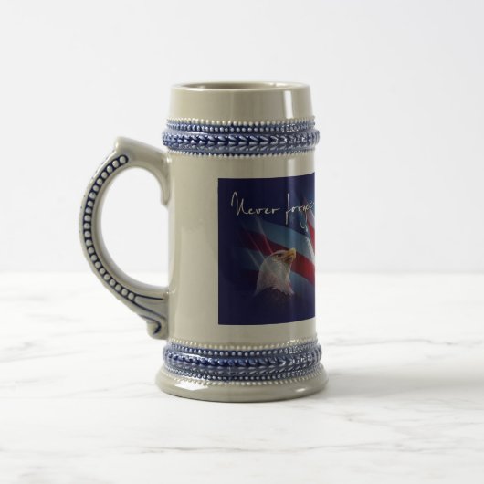 Vergessen Sie nie Bierglas (Links)