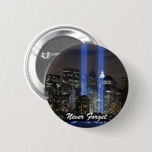 Vergessen Sie nie Button (Vorne & Hinten)