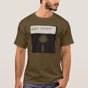 Vergessen Sie nie Computer-Disketten T-Shirt