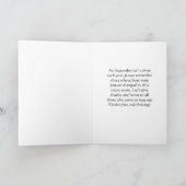 Vergessen Sie nie Dankeskarte (Innenseite)