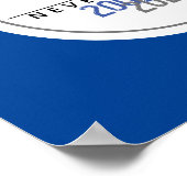 Vergessen Sie nie das 911 Gray World Trade Center Poster (Ecke)