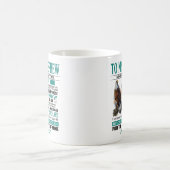 Vergessen Sie nie, dass ich Ihnen meine Nephew-Lie Kaffeetasse (Mittel)