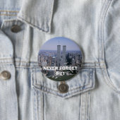 Vergessen Sie nie den 11. September, den 11. Button (Beispiel)