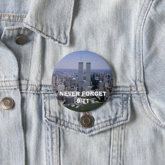 Vergessen Sie nie den 11. September, den 11. Button (Beispiel)