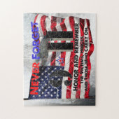 Vergessen Sie nie den 11. September Puzzle (Vertikal)