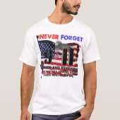 Vergessen Sie nie den 11. September T-Shirt (Vorderseite)