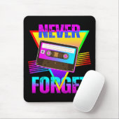 Vergessen Sie nie den Retro-Kassettenrekorder Mousepad (Mit Mouse)