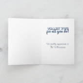 Vergessen Sie nie den Unterschied, den Sie gemacht Karte (Innenseite)