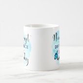 Vergessen Sie nie den Unterschied, den Sie schätze Kaffeetasse (Mittel)