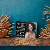 Vergessen Sie nie | Erinnerung an Foto Achtung Fotoplatte (Seite)