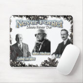 Vergessen Sie nie Friedman, Hayek, Mises Mousepad (Mit Mouse)