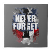 Vergessen Sie nie (Gedenktag) Fliese (Vorderseite)