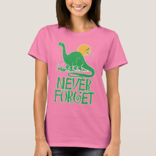 Vergessen Sie nie großen Punkt T-Shirt