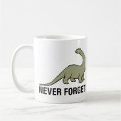 Vergessen Sie nie Kaffeetasse (Links)