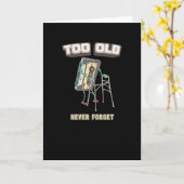 Vergessen Sie nie Karte (Gelbe Blume)