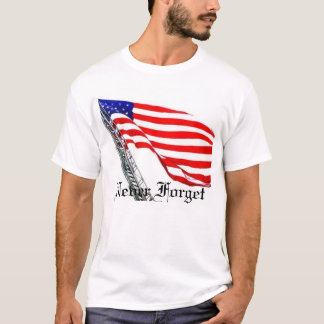 Vergessen Sie nie Leiter-Flagge T-Shirt