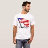 Vergessen Sie nie Leiter-Flagge T-Shirt (Vorne ganz)