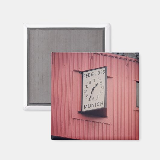 Vergessen Sie nie Magnet (Vorderseite/Rückseite)