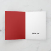 Vergessen Sie nie, Mohnblume Blume Karte (Innenseite)