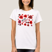 Vergessen Sie nie, Mohnblume Blume T-Shirt (Vorderseite)