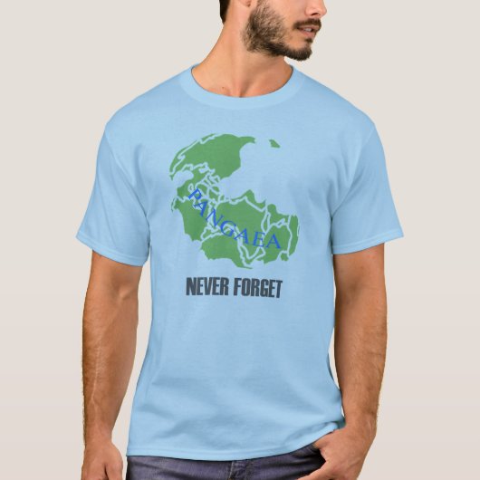Vergessen Sie nie Pangaea T - Shirt (Vorderseite)