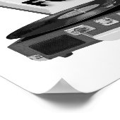 Vergessen Sie nie Platten Funny Poster (Ecke)