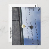 Vergessen Sie nie Postkarte (Vorne/Hinten)