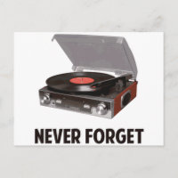 Vergessen Sie nie Vinyl Record Players