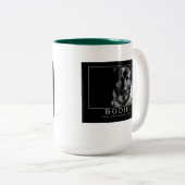 Vergessen Sie nie Zweifarbige Tasse (VorderseiteRechts)