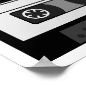 Vergessen Sie niemals Cassette Funny Poster (Ecke)