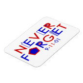 Vergessen Sie niemals das Magnet 9-11-01 (Linke Seite)