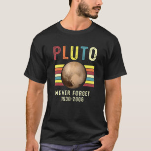 Vergessen Sie niemals das Planet Planet Space Sola T-Shirt