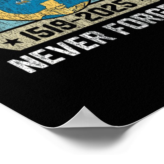 Vergessen Sie niemals den Golf von Mexiko 1519 202 Poster (Ecke)