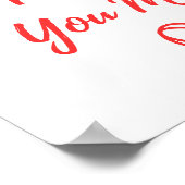 Vergessen Sie niemals den Unterschied, den Sie mac Poster (Ecke)