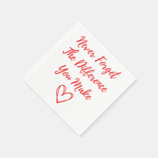 Vergessen Sie niemals den Unterschied, den Sie mac Serviette (Ecke)