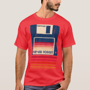 Vergessen Sie niemals die Diskette T-Shirt