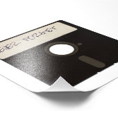 Vergessen Sie niemals die Disketten des Computers Fotodruck (Ecke)