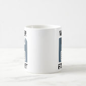 Vergessen Sie niemals die Diskettenlaufwerk-Tasse Kaffeetasse (Mittel)