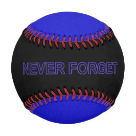 Vergessen Sie niemals die dünne blaue Linie Baseball