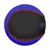 Vergessen Sie niemals die dünne blaue Linie Baseball (Vorderseite Links)