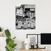 Vergessen Sie niemals die Frauen Poster (Heimbüro)